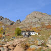 Ariyabal Temple among autumn foliage in Terelj National Park